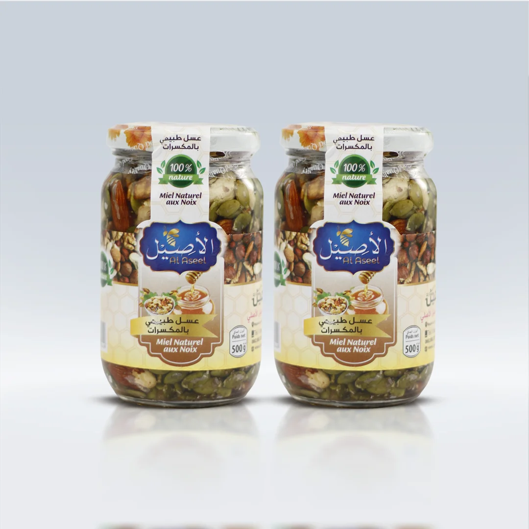 عسل بالمكسرات